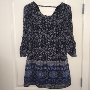 Speechless Flower Printed Dress